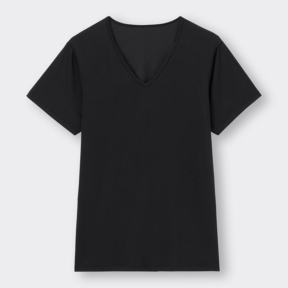 GU by Uniqlo Style Dry V Neck Tee  Short sleeVe 