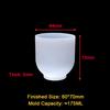 For Fun 3D Sphere Semicylinder Pyramid Silicone Mold Specimen Jewelry Night Light Lamp Home Decoration DIY Crystal Resin Molds