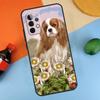 Cavalier King Charles Spaniel Dog Case For Samsung Galaxy A34 A54 A14 A35 A55 A15 A56 A36 A26 A16 A06 A12 A22 A32 A52 A13 A53