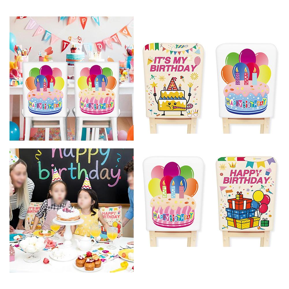 Festive Classroom Decor Classroom Chair Covers Colorful Birthday Chair Covers Birthday Celebration Chair Easy To Fit