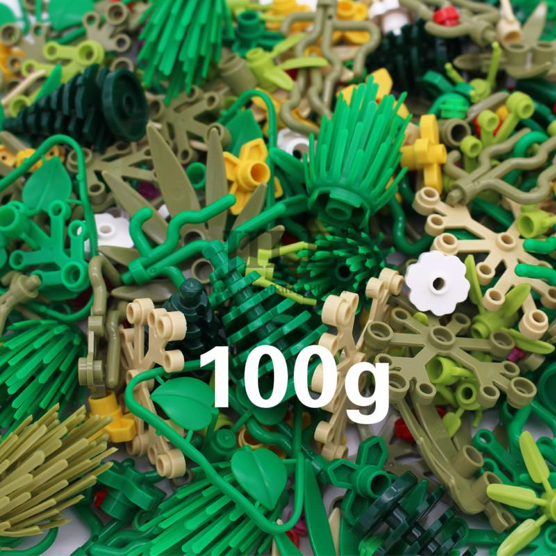 

Moc Military Plant Grass Building Blocks City Street View Garden Bricks Bulk Parts Compatible with Flower Set Meal Toys