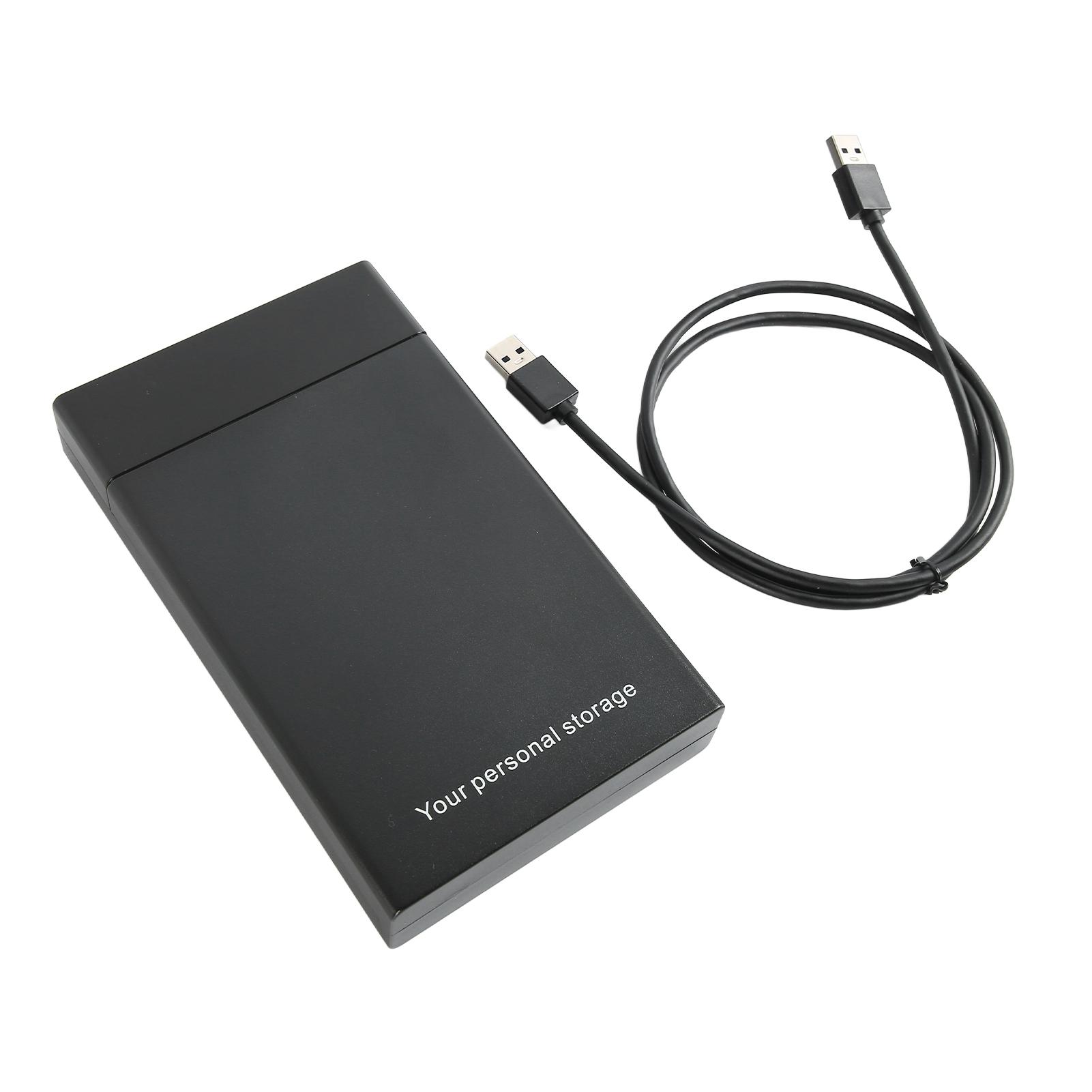 

Корпус USB3.0 для SATA HDD для 3,5-дюймового 2,5-дюймового SATA SSD HDD с адаптером питания UASP 12 В, поддерживает до EU Plug