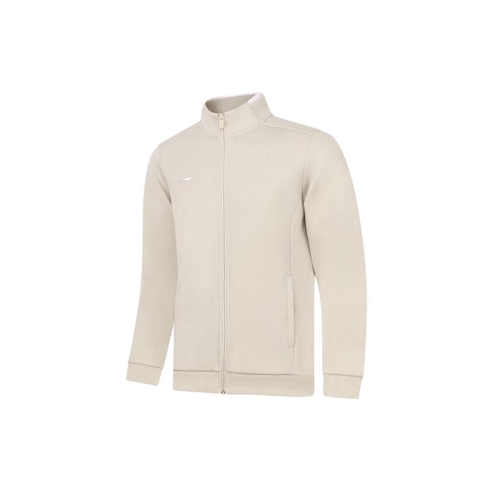 Li Ning Fitness Series Sweatshirt Men's Oat Gray AWDT989-4