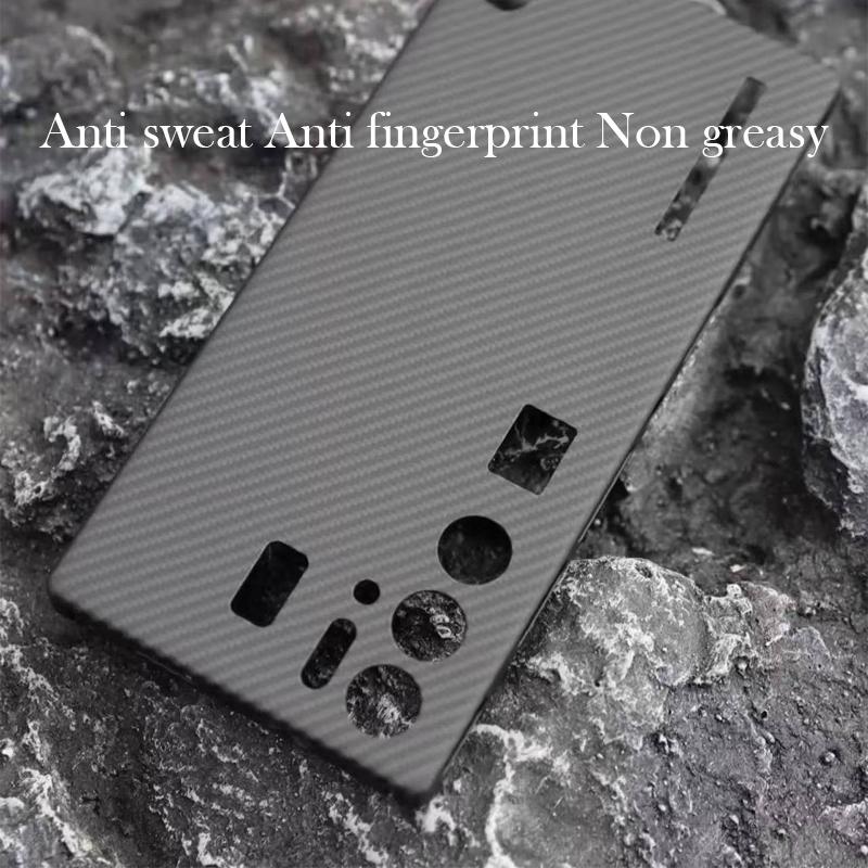 Carbon Fibre Case For Redmagic 9 9S Pro Plus Kevlar Wireless Charging Back Cover Case for REDMAGIC 9 PRO PRO+
