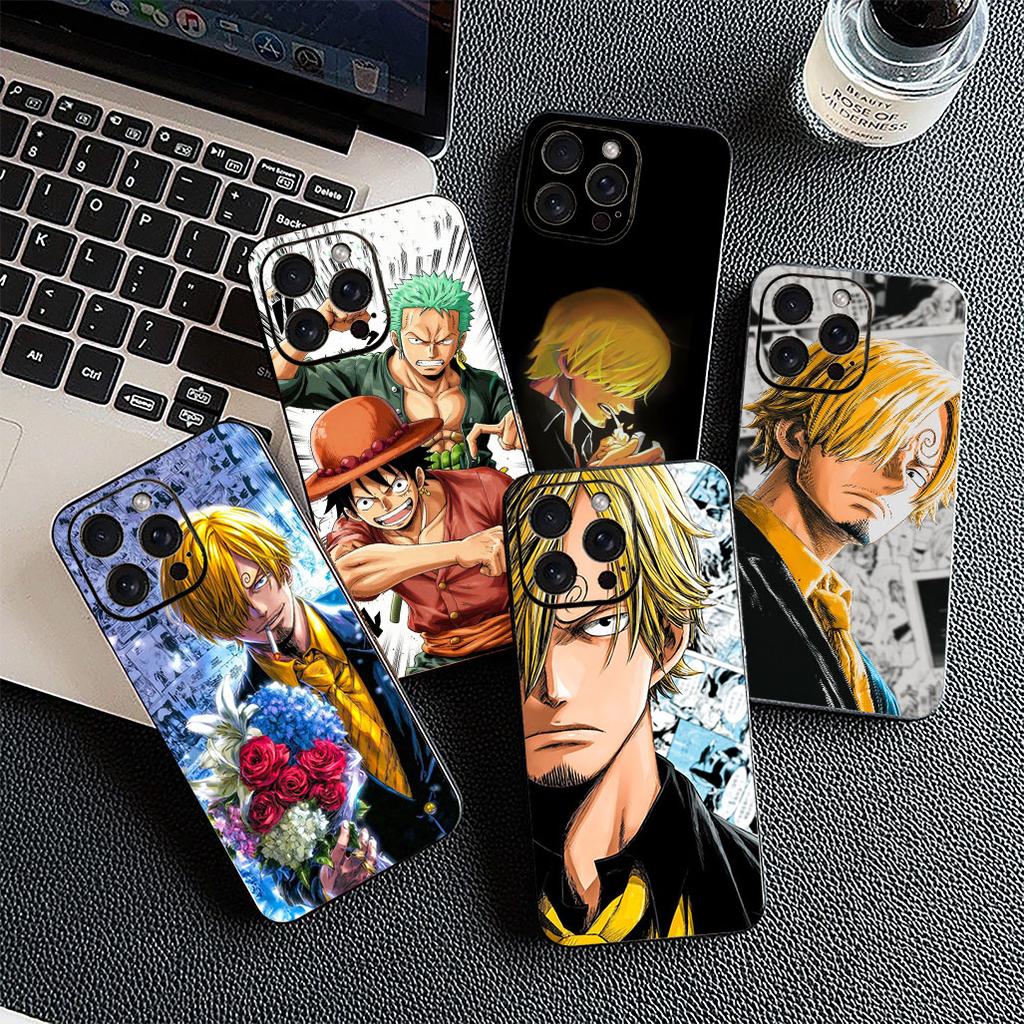 for Motorola Moto Edge 70 60 Fusion NEO Pro G56 G96 G04 G05 20 G Stylus Phone Cover Case Sanji One Pieces Luffy Roronoa Zoro
