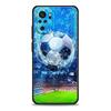 Fire Football Soccer Ball Phone Case For Xiaomi Redmi 15 15C 4G Note 15 14 13 Pro Plus 5G Soft Cover For Redmi Note 15Pro 14PRO