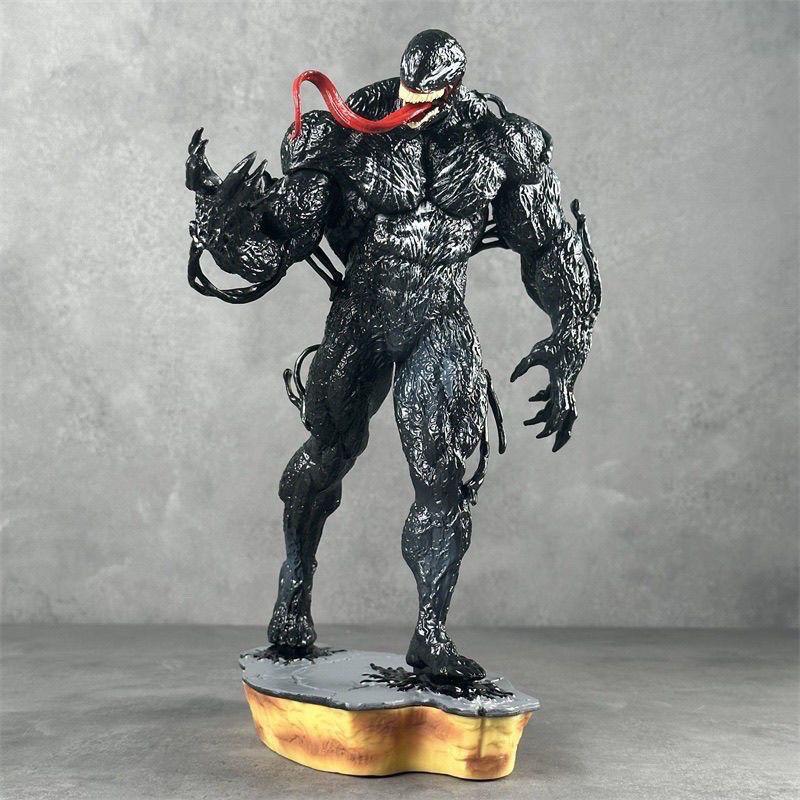 New 30Cm Venom Hand-Made Statue Movie Villain Around The Office Model Animation Collectibles Ornaments Comics Hobby Toys Gift
