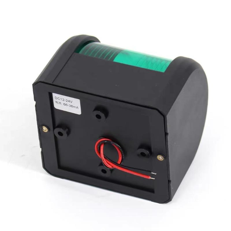 Waterproof Marine Boat Navigation Light 5W High Bright Red Green Port Starboard Sailing Marker Lamp 12/24V Vessel Safety Signal Light