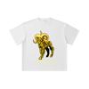 260 GSM Double Yarn 32 Count 100% Cotton Saint Seiya V26 Aries Print Unisex Heavy Cotton T Shirt