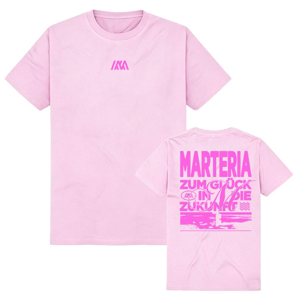 ZGIDZ III T-SHIRT Marteria Album Zukunftsorientierte Welle Totem Grafik T-Shirt Rundhals Weiche Baumwolle Damen Herren Tee Top XS rosa