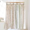2026 Spring/Summer Women's Sleeper Pants 100% Cotton Gauze with Floral Pattern Grid Gauze Pants Thin Home Pants Bottoms Womens