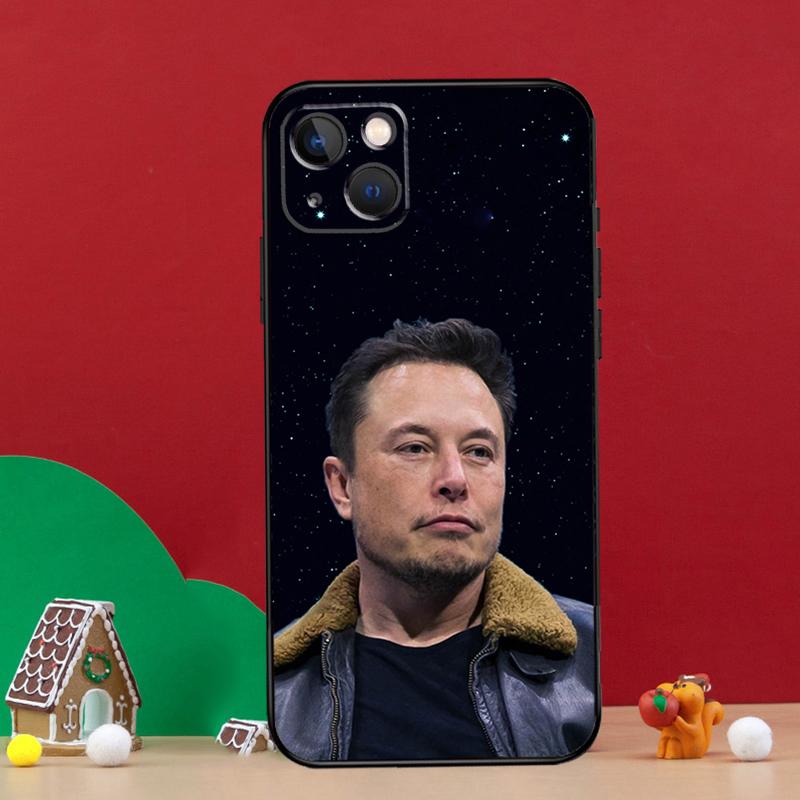 

Elon Musk Phone Case For iPhone 16 Pro Max 11 12 13 14 15 Pro Mini XS X XR 16 Plus 16e Cover Coque iPhone 12