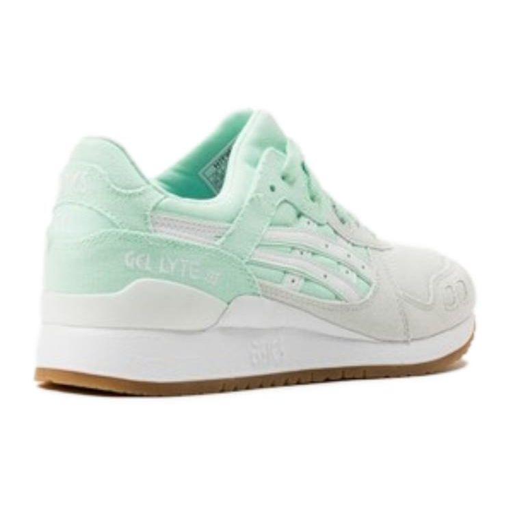 Asics Gel-Lyte 3 Minimalist Comfortable Low-Top Running Shoes Unisex sneaker White Mint-Green H7F9N-8701