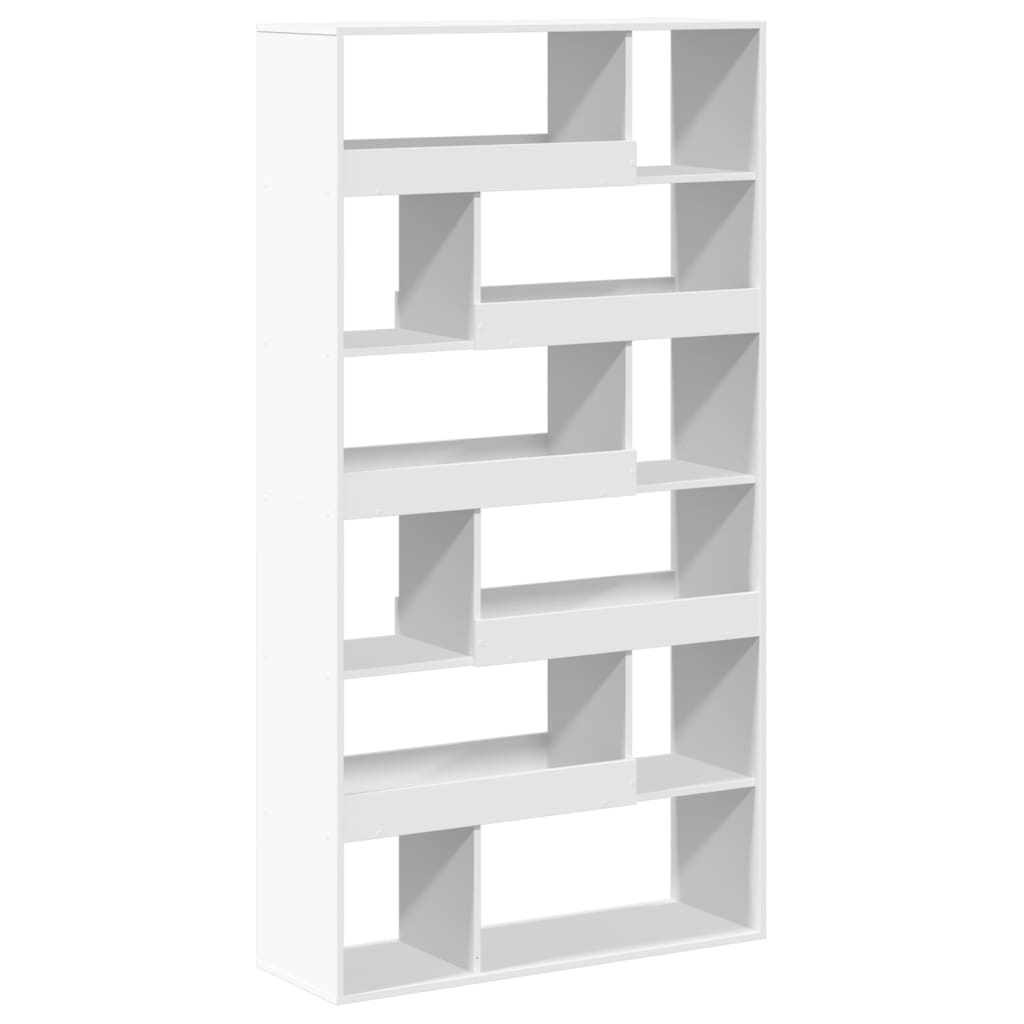Vidaxl Regał/Przegroda, Biały, 100X33X187,5Cm, Materiał Drewnopochodny