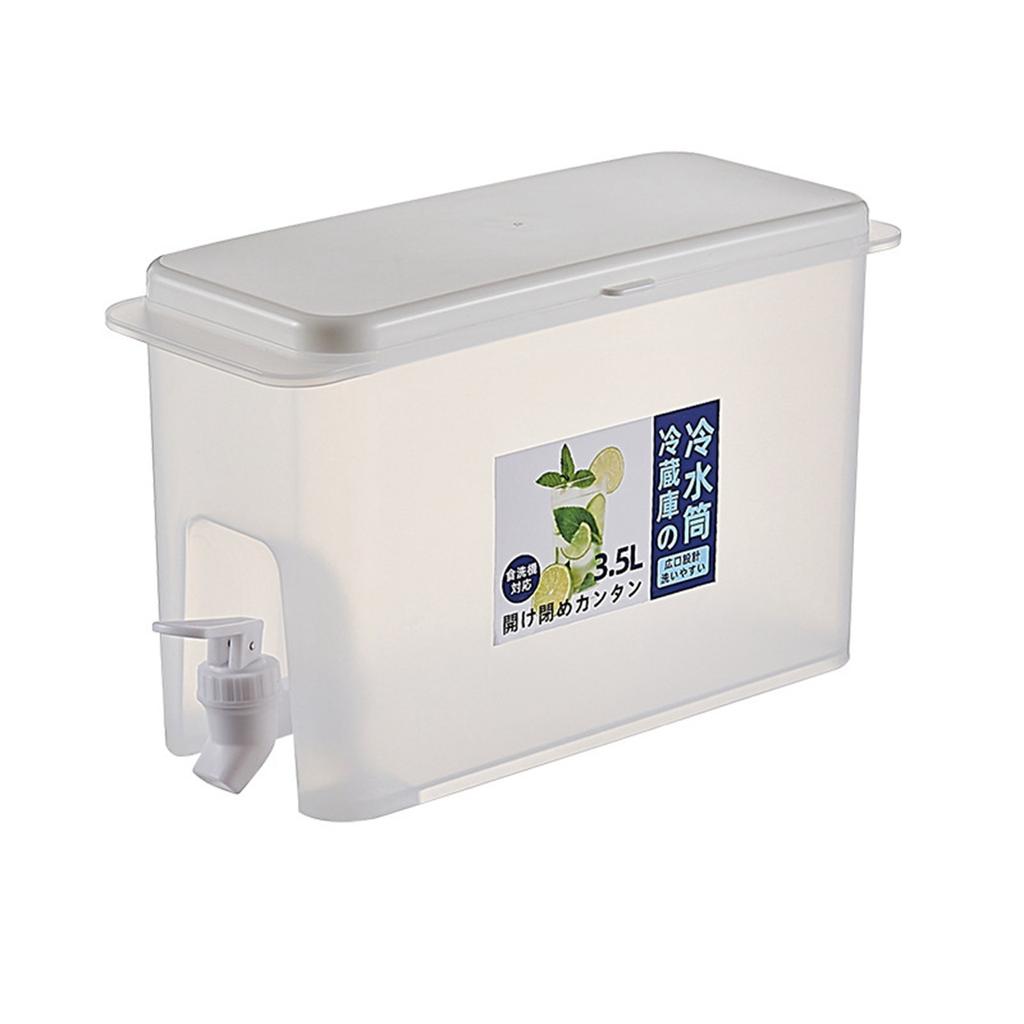 Household Cold Water Kettle Fruit Juice Can, Summer Beverage Bucket Laundry Detergent Dispenser With Faucet Beverage Dispenser