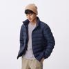 Down Jacket Men Three-Proof Lightweight Short Jacket Winter Warm Solid Color Versatile Collar Top