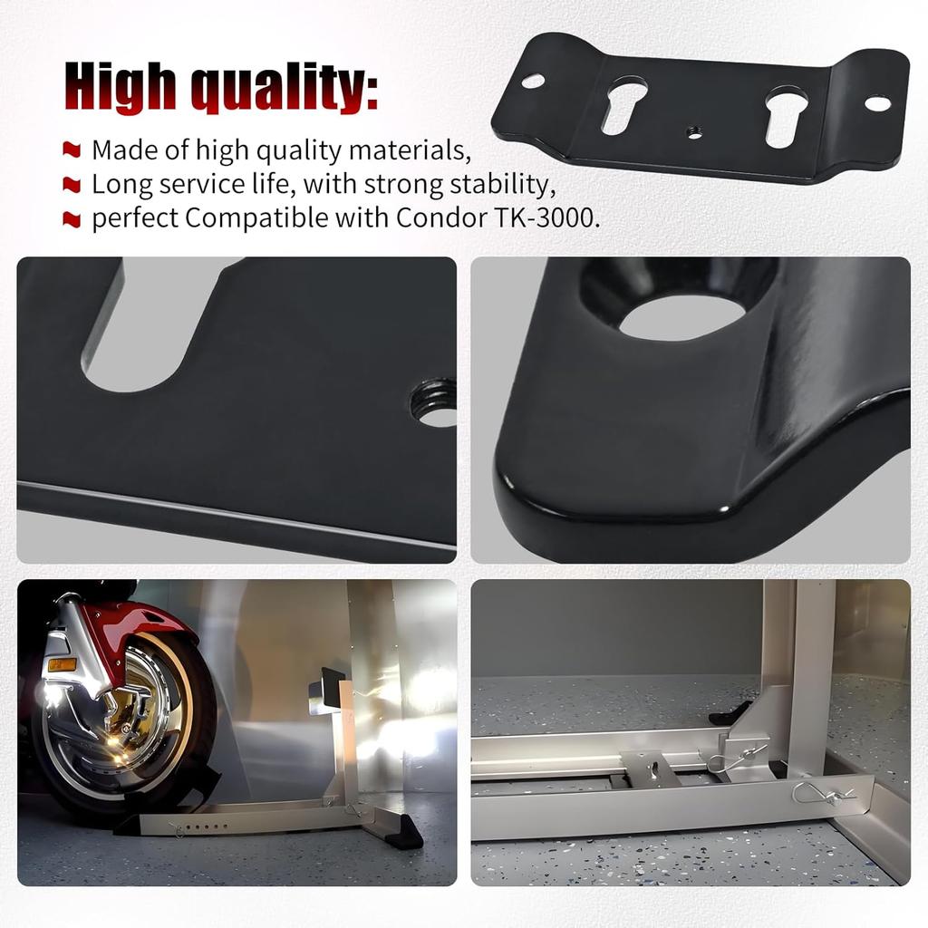 XJJ Trailer-Stop Adapter Kit Compatible with Pit-Stop Condor TK-3000 Can quickly connect or disassemble your motorcycle bracket.