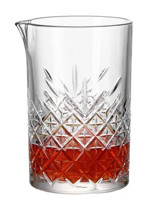 WIEXUN Kristall Mixbecher Cocktail Mixing Professionell Dick 700ml Glas, Glas, Qualität, Boden, Nahtlos, (Aurora)