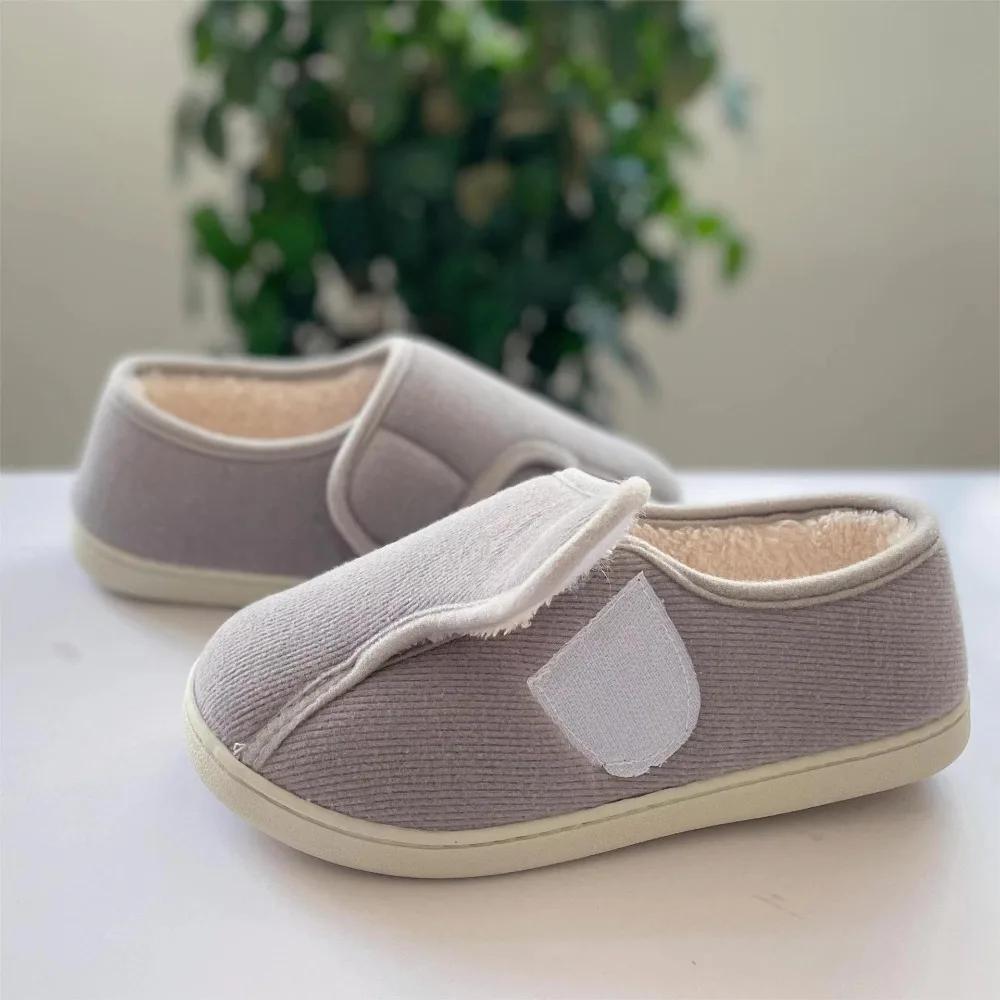Fashion Women Shoes Home Soft Mesh Breathable Pregnant Slippers Anti-slip Diabetic Arthritis Edema Slippers for Expectant Mom Extra Wide