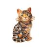 Adorable Rhinestone Kitten Brooch Cute Sitting Cat Animal Pin 1Pcs Fashion Jewelry for Women Girls Wedding Guest Outfit