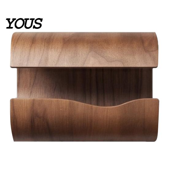 Sturdy Wooden Storage Box for Dormitory Tissue Holder, Natural Wood Organizer, Decorative Rectangular Durable Napkin Organizer Dining Room Dispenser,