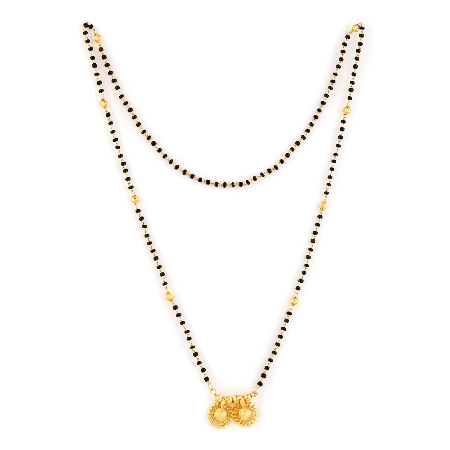 Традиционный Храмовый Формирующий Один Грамм Золота Стильный Свадебный Менакари Махараштрийский Стильный Вати Танмания Медь Черный Oneisze