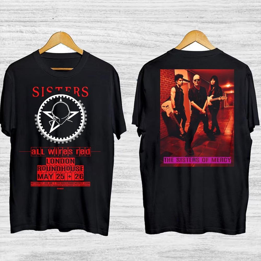 

Collection The Sisters Of Mercy Tour2025 Gift For Fans 2-sdies 16D353 Unisex T-Shirt XXXL