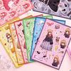 8 Cardamom Girl Guka Character Stickers DIY Hand Account Small Card Mobile Phone Case Decoration Korean Ins