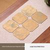 Zhinianhua Zen Style Double-Sided Tea Coaster Set