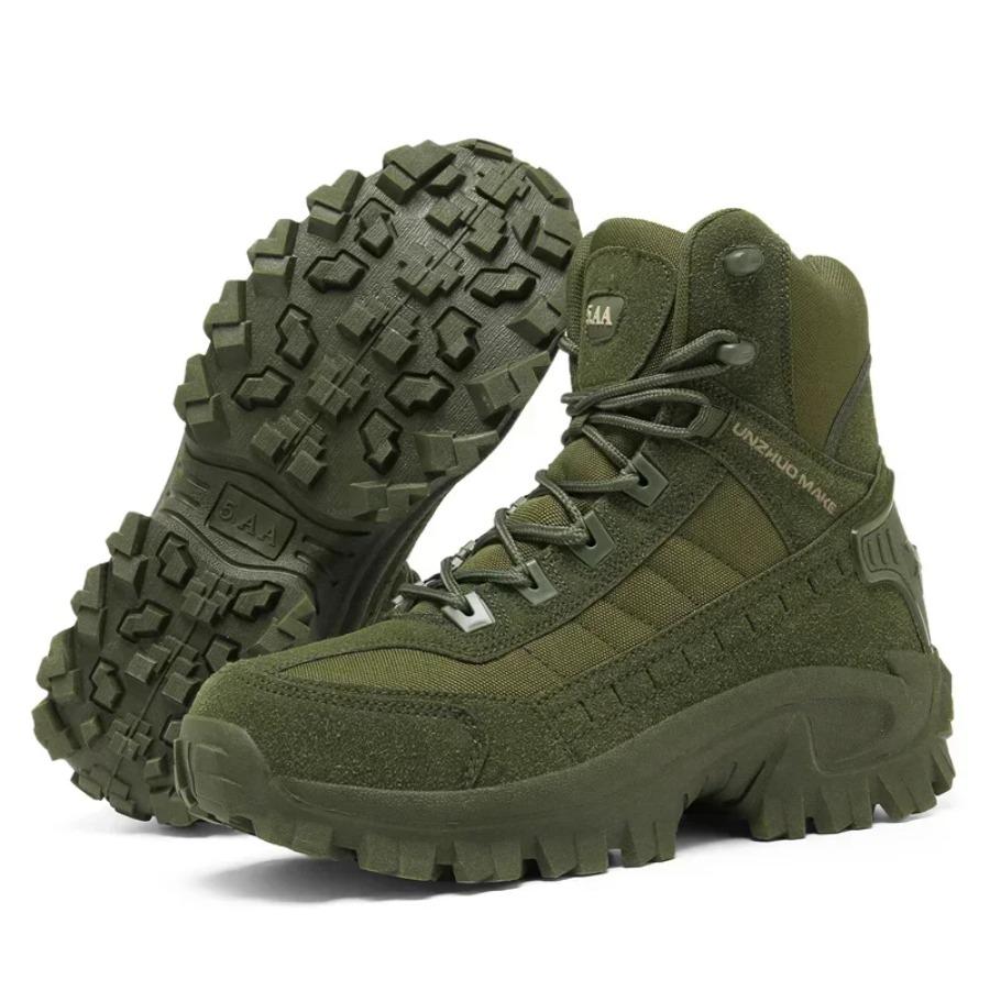 Neue Wanderschuhe Taktische Stiefel Herrenschuhe Outdoor-Sneaker Bergsteigen Dicke Sohlen Joggen Plateau Botas Cuturno Masculinas