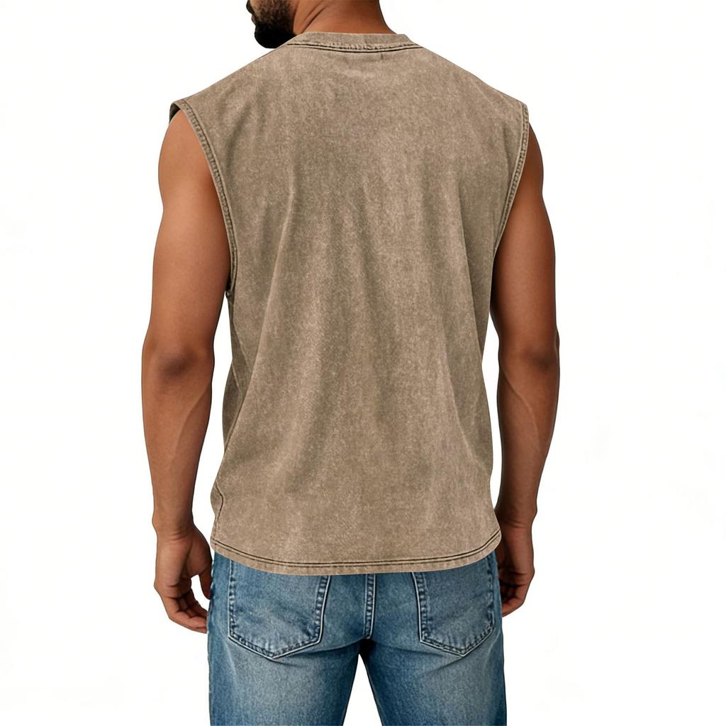 Men's Sleeveless Crew Neck Tank Top 1776 To 2026 250 Years Printed Vintage Style Casual Comfortable Fit