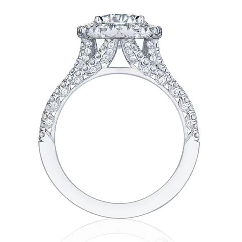 Lady Zircon Ring Wedding Engagement Ring