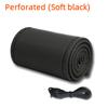 38cm Auto Parts Interior Supplies Hand Sewn Leather Steering Wheel Cover Anti-Slip Breathable Universal Handlebar Leather Cover