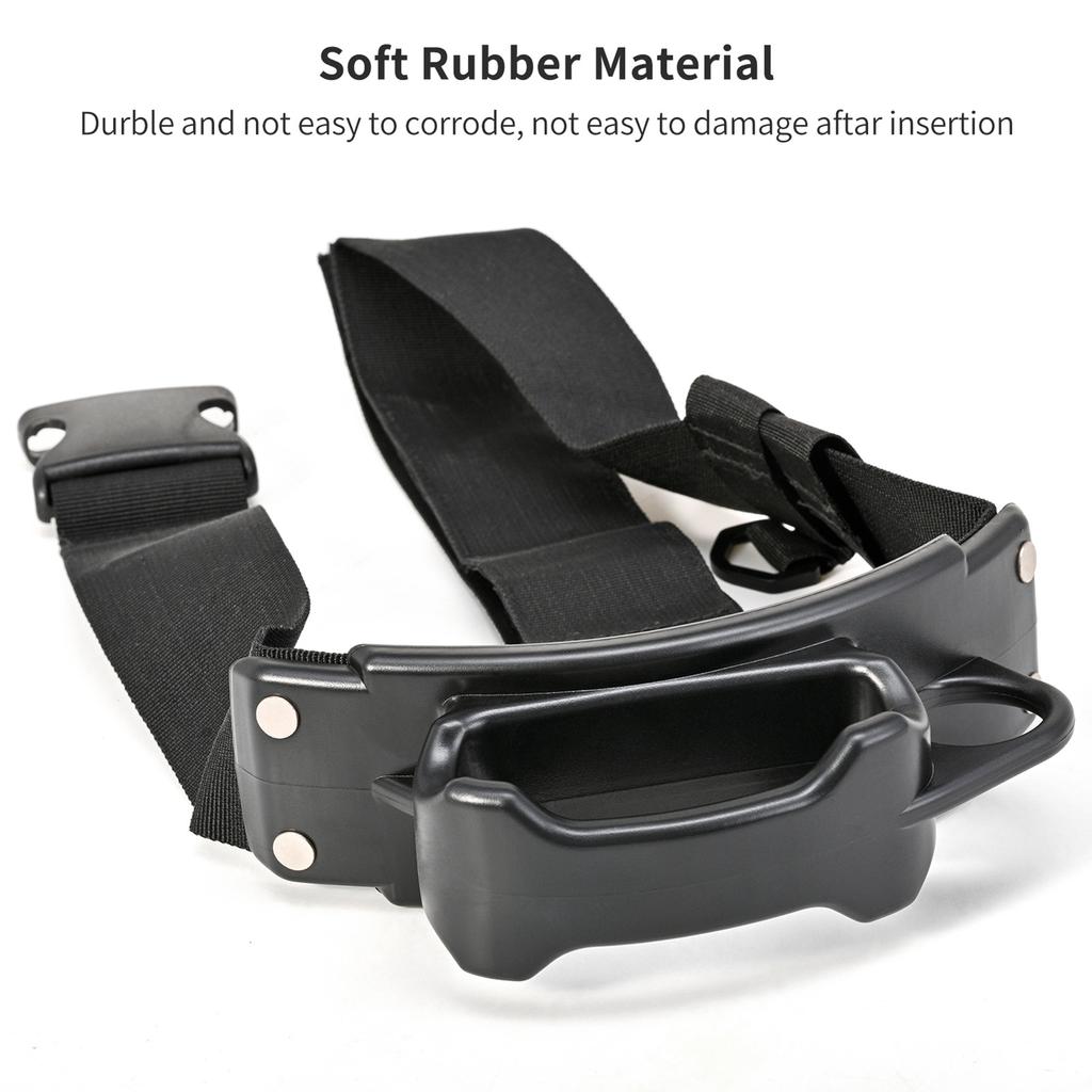 Einstellbare Taille Angelrute Halter Weiche Gummi Angelrute Holster Angeln Gürtel Stange Halter Im Freien