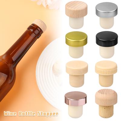 1 Pc Champagne Rubber Bottle Cap Cover Wine Stopper T-shape Bottle Sealing Plug Bar Tool Beer Soda Cork Kitchen Bar Supplies