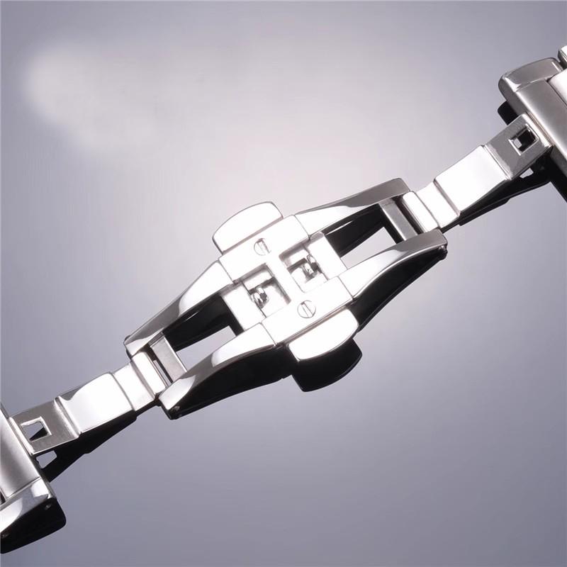 Uhrenbänder für Tissot 1853 PRS516 T91 T021 Uhrenarmband 20mm Massiver Edelstahl Hochwertiges Uhrenzubehör Armband