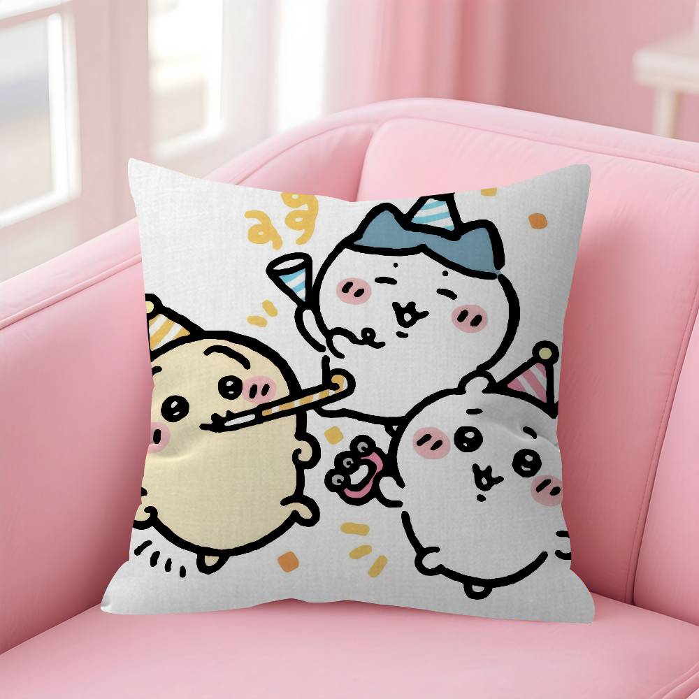 Anime Cute Japan Classic Cushion Cover Inches Farmhouse Decor Home Throw Pillow Covers for Couch Decorations