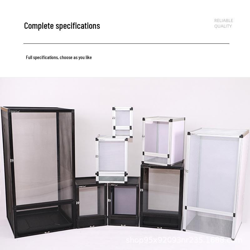 PAYI Aluminum Reptile Terrarium: Breathable & Disassemblable for Chameleons, Lizards, and Snakes