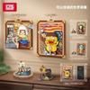Loz Blocks Fun Creative 3D Painting Cat Educational Building Bricks Art Toys For Girl Present New Year Gift Christmas Santa
