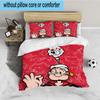 Po-peye And Olive In Action 3PCS Bedding set,Ideal for 1pc Duvet Cover And 2pcs Pillowcases Perfect for Fan gift,Ideal for Bedroom, Dormitory