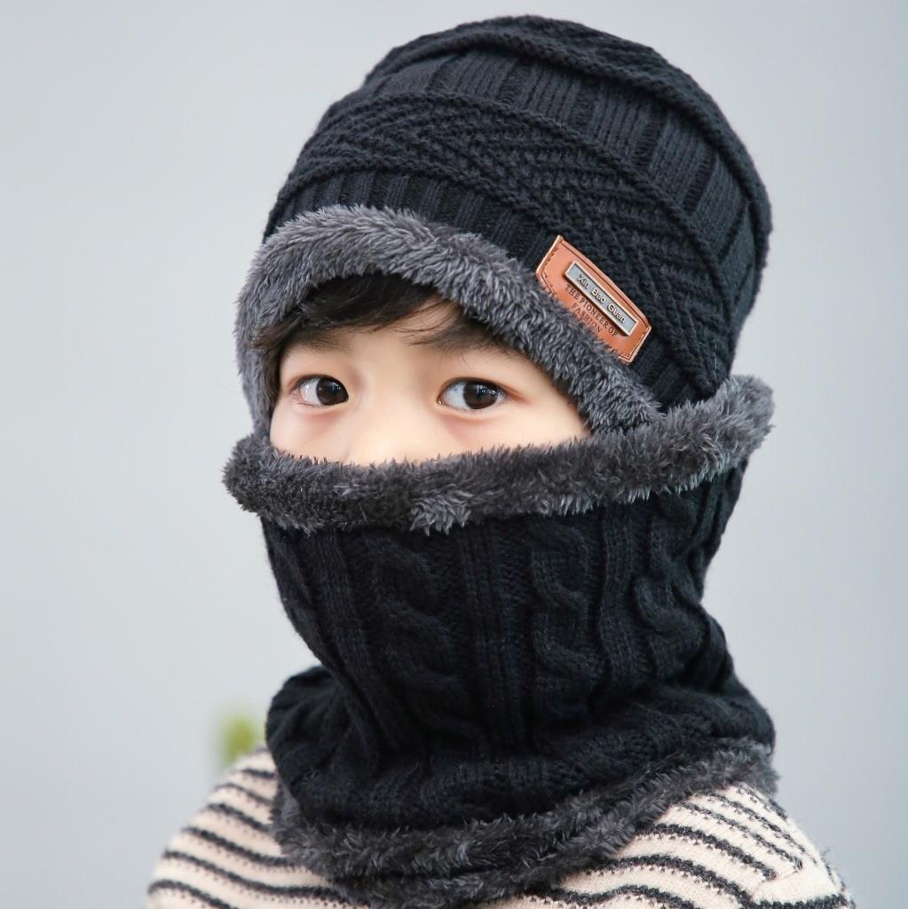 Premium Childrens Winter Knit Hat Pack With Thickened Fabric For Cold Weather Outdoor Use
