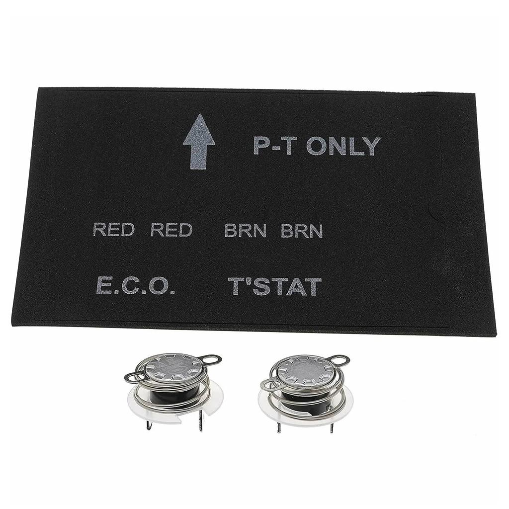 RV Water Heater Thermal Cutoff with ECO Thermostat Assembly Kit, Replacement Parts Replacement for Atwood 91447 93866,