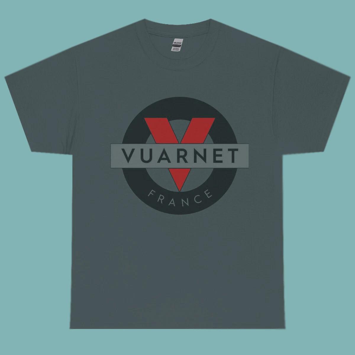 Vuarnet France Men s Grey T shirt heavy cotton size XL L