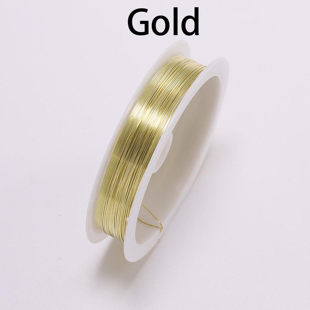 0.3-0.4mm Colored Copper Wire for Beading, DIY Jewelry, and Crafting