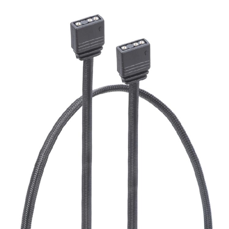 

ARGB 3 Pin Splitter Extension Cable 24AWG Flat Wire For LED Light Expansion And ARGB Controller Connection