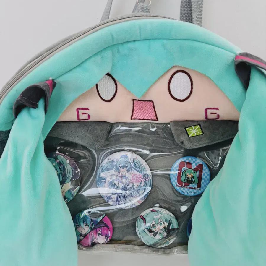 

Hatsune Miku Bag Miku Badge Keyring Vocaloid Goods Figure