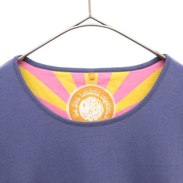 Pretty Green Jimi Hendrix collaboration Print Short sleeve T-shirt 4 blue Men's Used