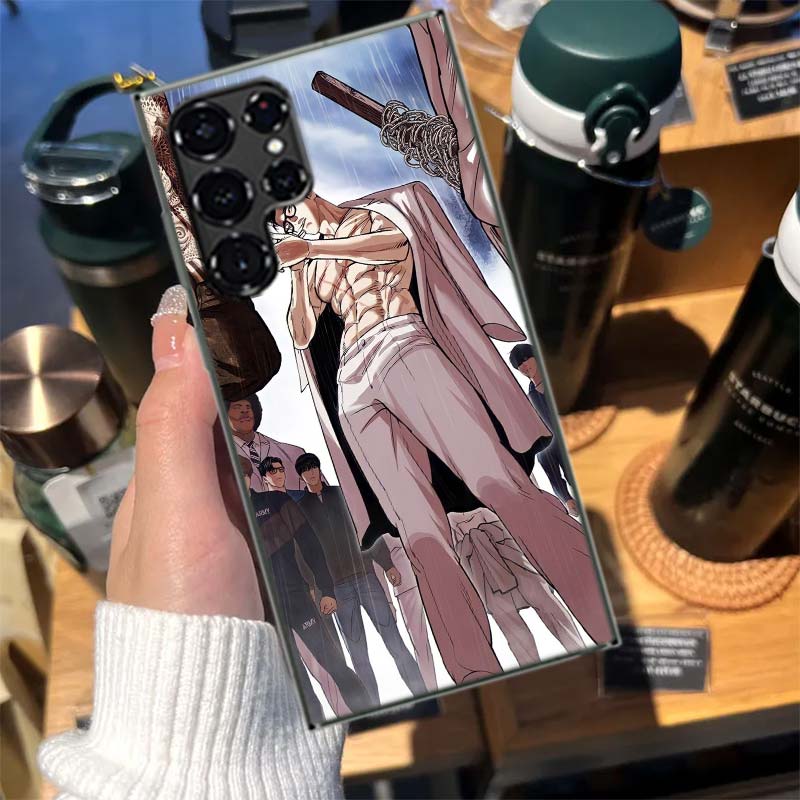 Jonggun  Lookism Cases Phone Case for Samsung Galaxy S26 Ultra S25 Edge S24 S23 FE S21 Plus S20 S22 S10 Cover TPU Capa Shell Sho