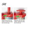 Loud Air Horn Hand Pump for Sports Games, Cheering Noise Maker Hard PP Material Stadium, Portable Push Sound Speaker Soccer Fan Party