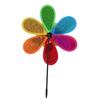 1PCS Sunflower Windmill Colorful Sequins Windmill Home Outdoor Garden Camping Picnic Home Garden Decoration